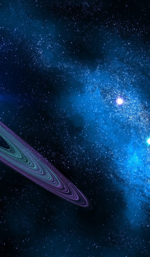 Планеты солнечной системы в космосе с млечным путем