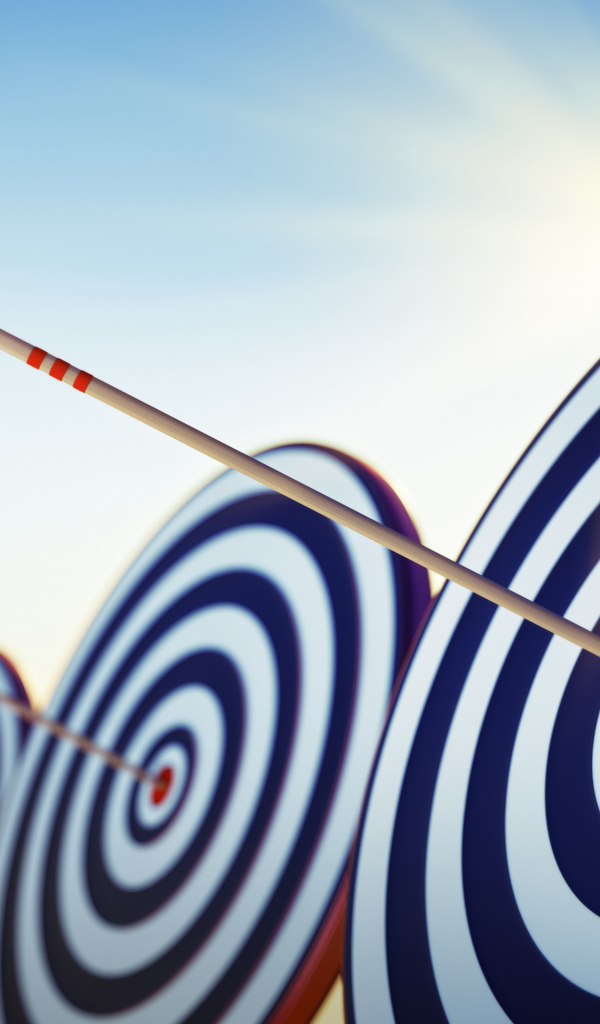 Мишени для стрельбы из лука со стрелой