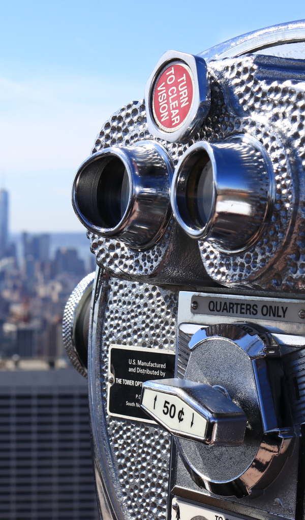 Бинокль для просмотра достопримечательностей 