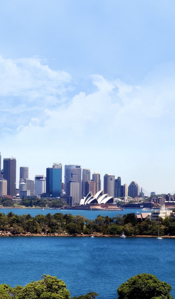 Вид на город Сидней, Австралия