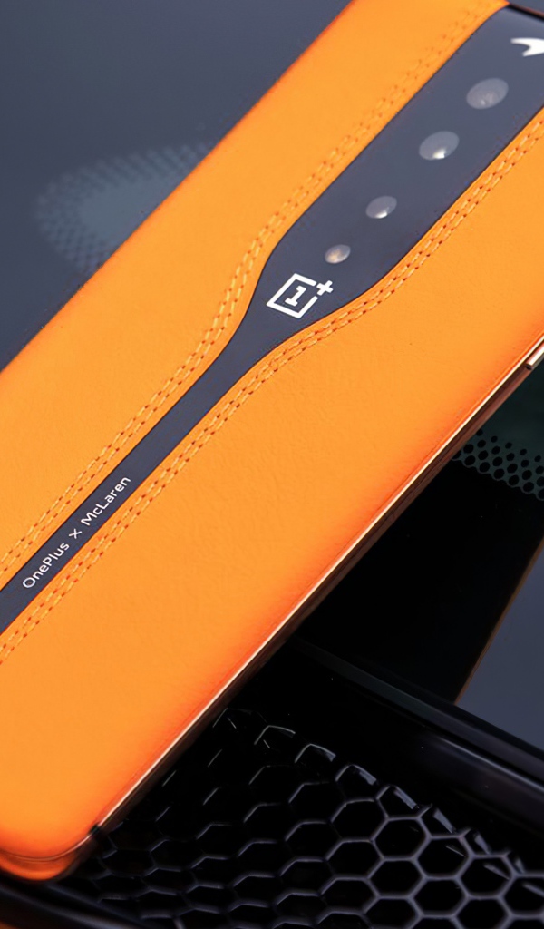 Slim new orange OnePlus Concept One smartphone, 2020