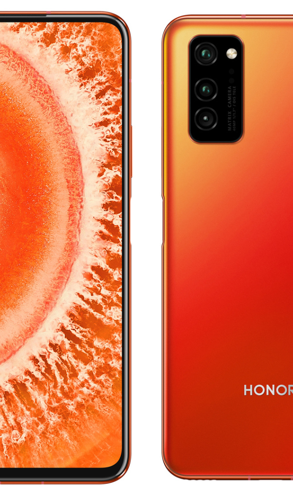Smartphone Honor View 30 on a white background
