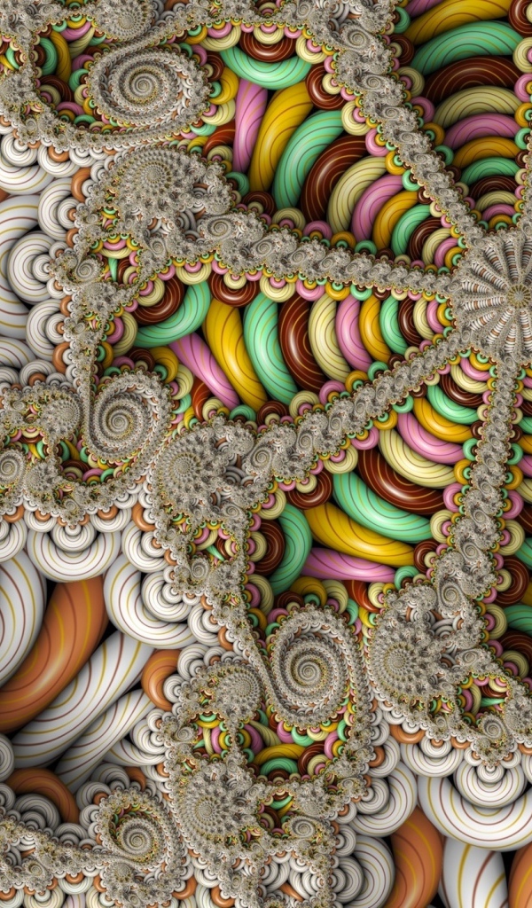 Красивые абстрактные морские узоры