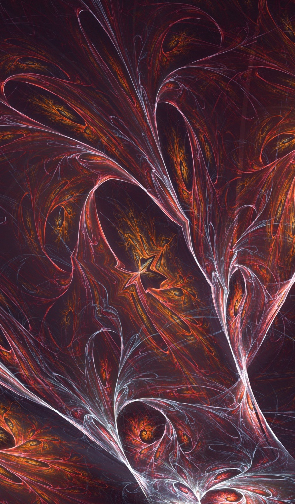 Красивый размытый узор с неоном 