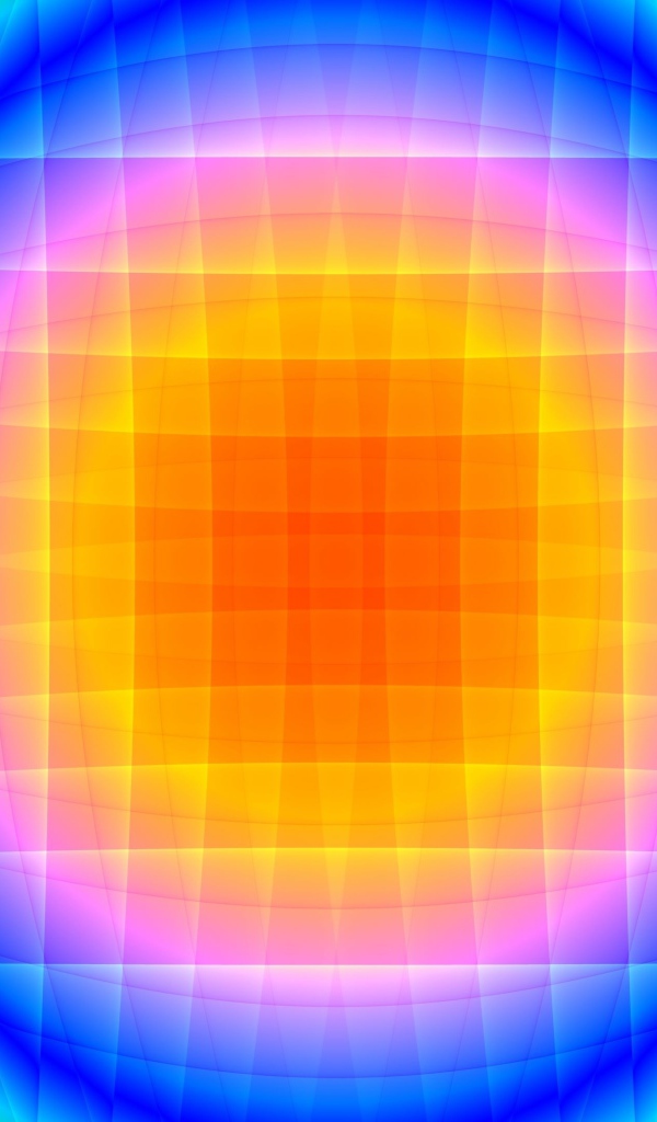 Красивый радужный круг 