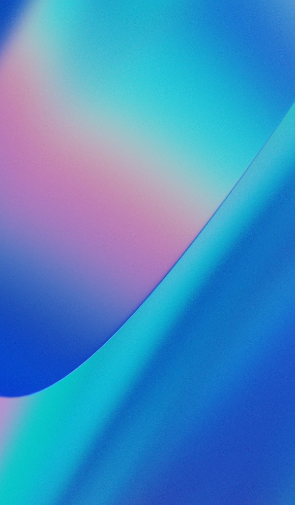 Голубые с розовым абстрактные волны