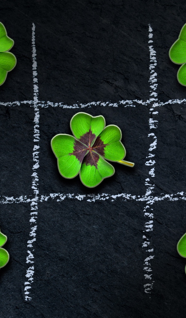 Четырехлистный клевер на игре 3д графика