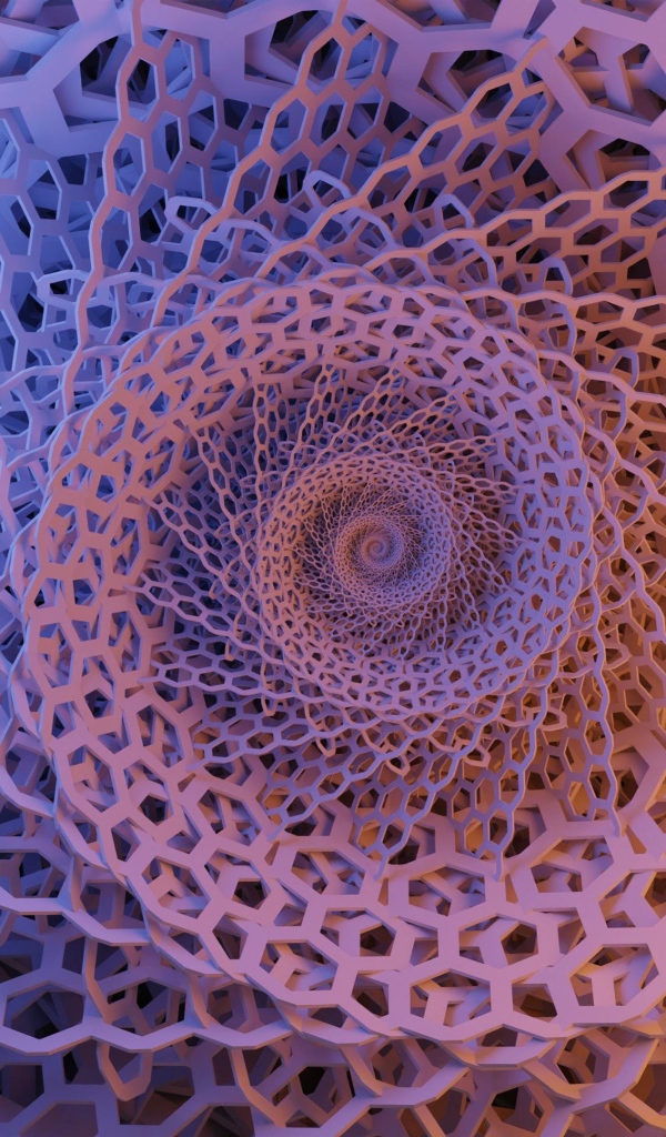 Железная абстрактная спираль 