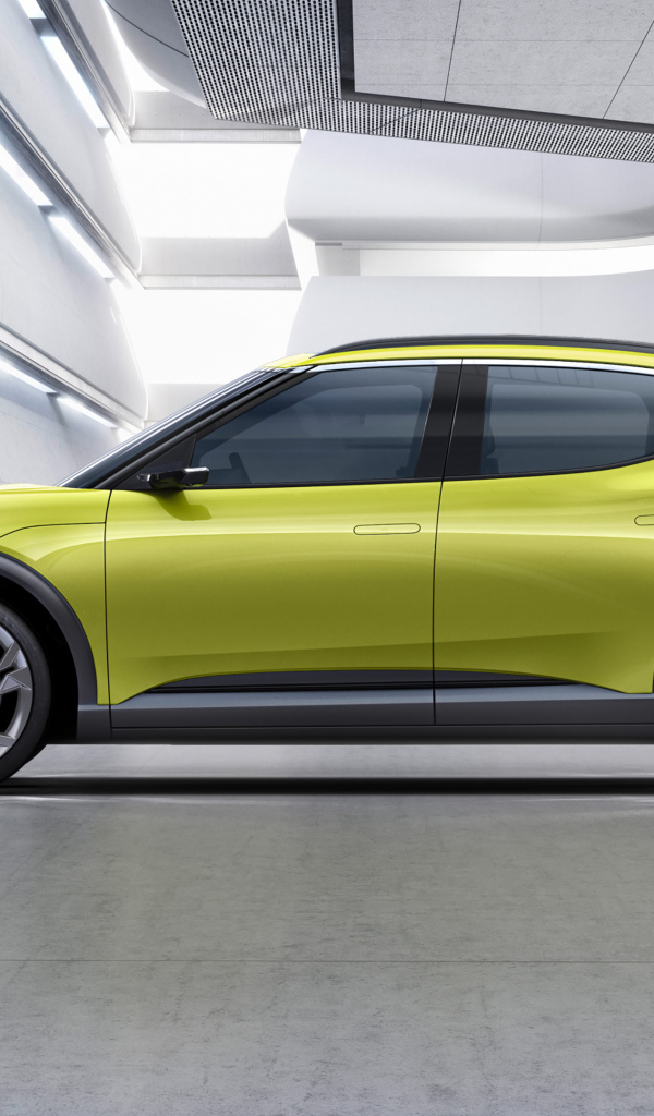 Автомобиль  Genesis GV60, 2021 года вид сбоку