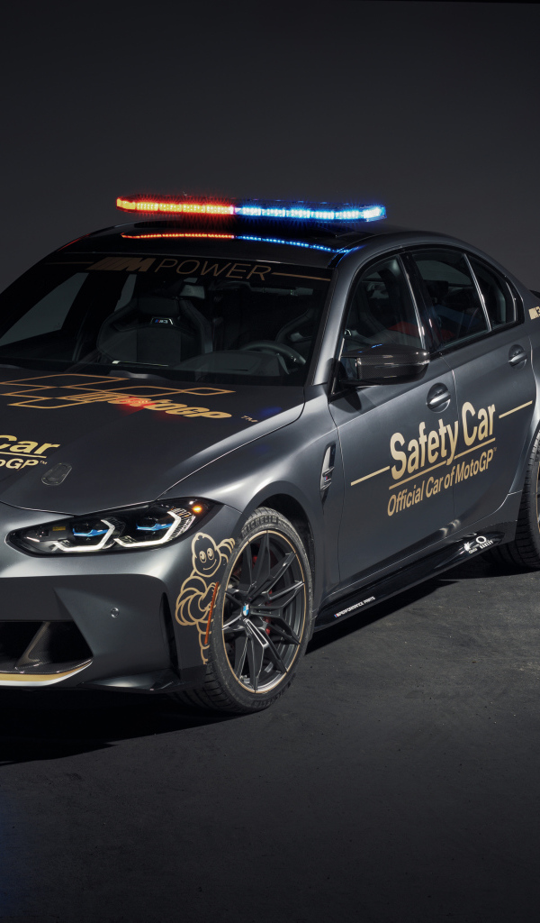 Автомобиль BMW M3 Competition MotoGP Safety Car 2021 года