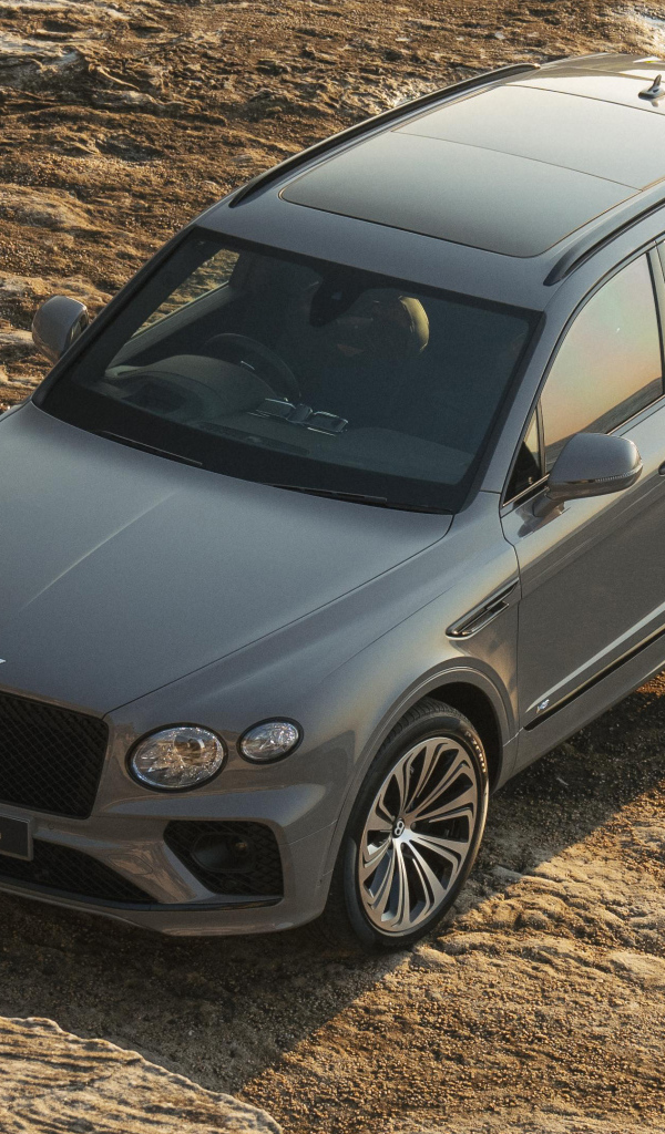 Внедорожник Bentley Bentayga V8 First Edition 2021 года вид сверху