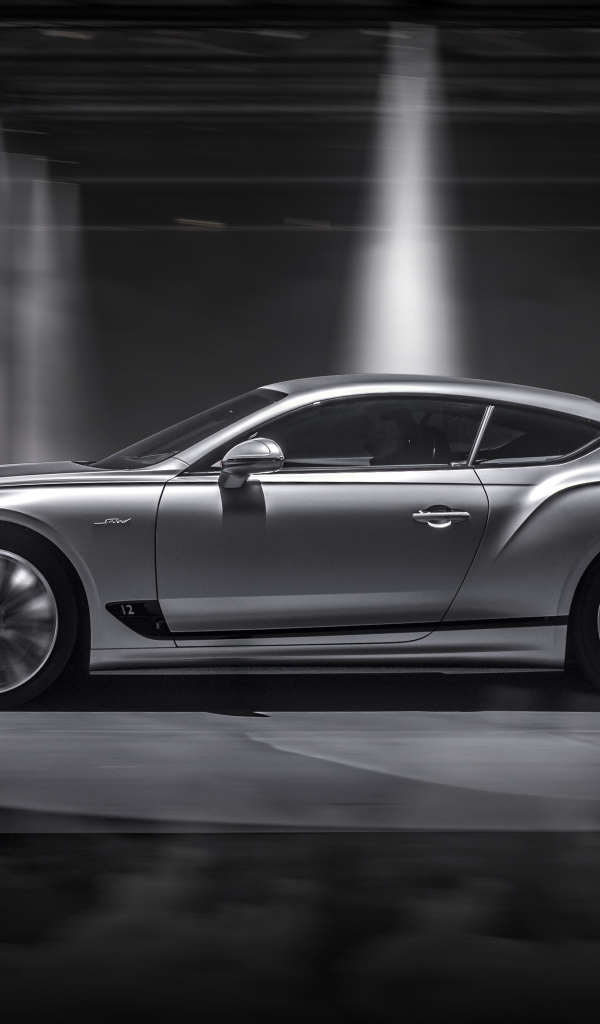 Автомобиль Bentley Continental GT Speed 2021 года вид сбоку