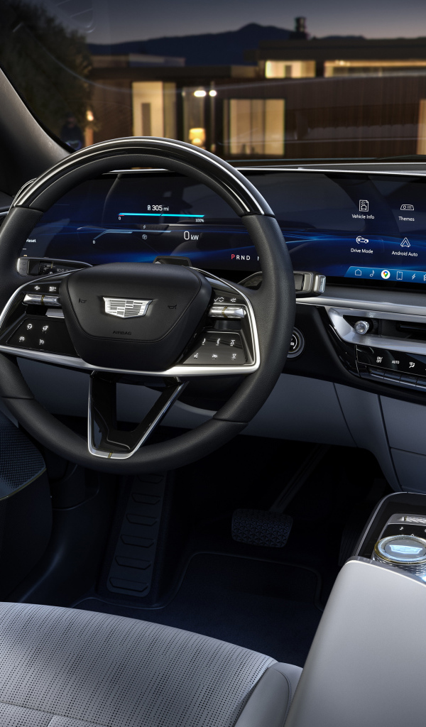 Салон автомобиля Cadillac Lyriq, 2023 года