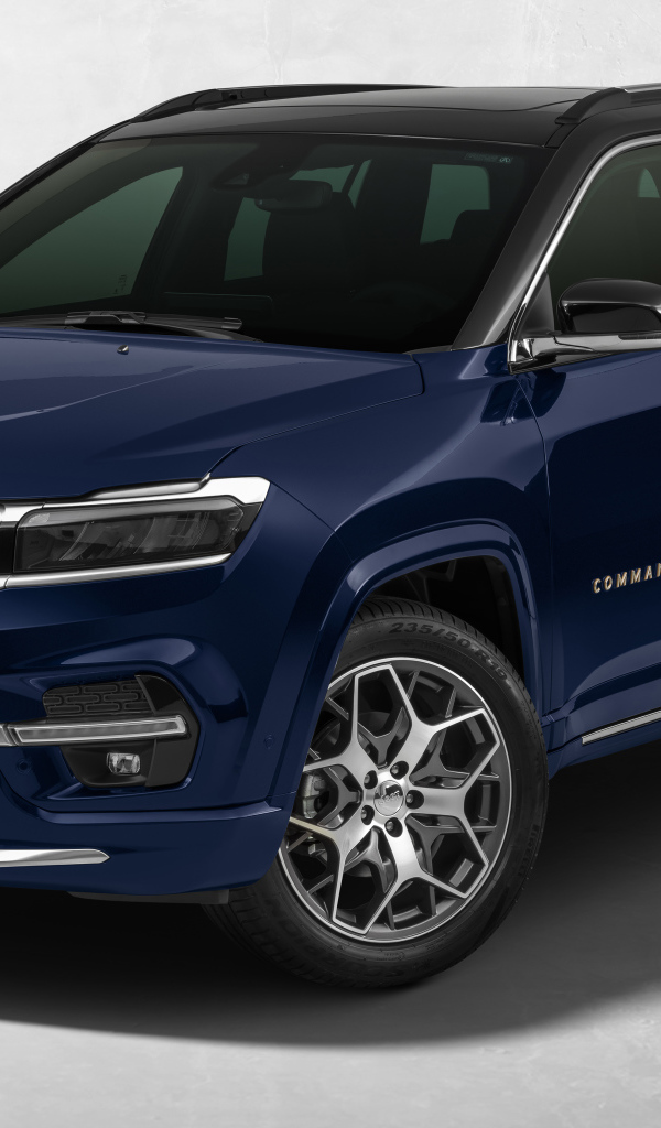 Синий внедорожник Jeep Commander Overland T270 2021 года