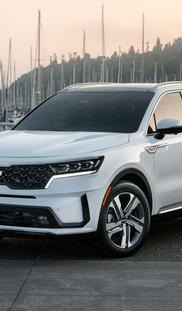 Автомобиль Kia Sorento PHEV, 2022 года в порту