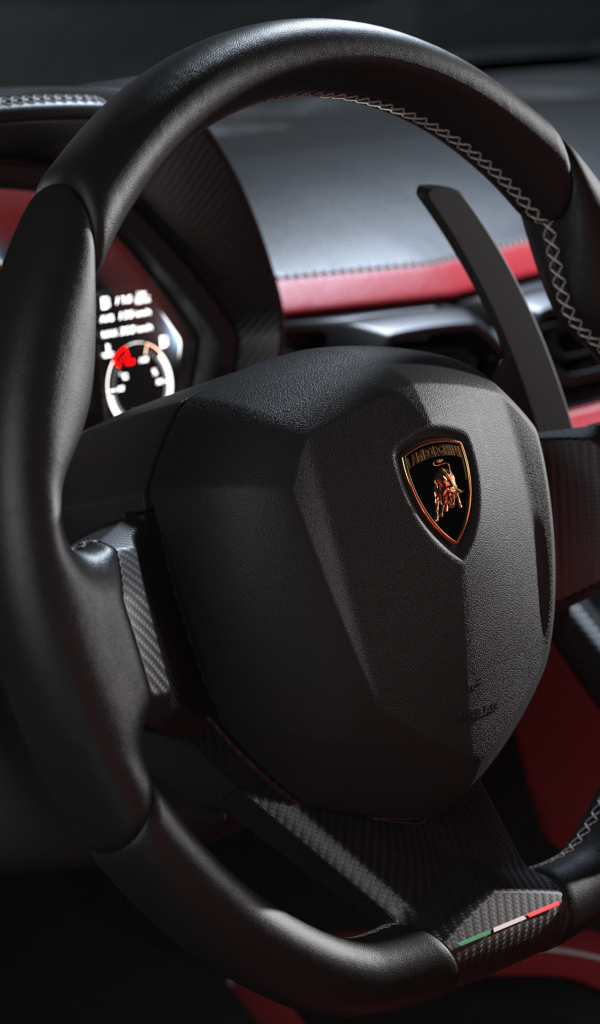 Кожаный салон автомобиля Lamborghini Countach LPI 800-4, 2022 года