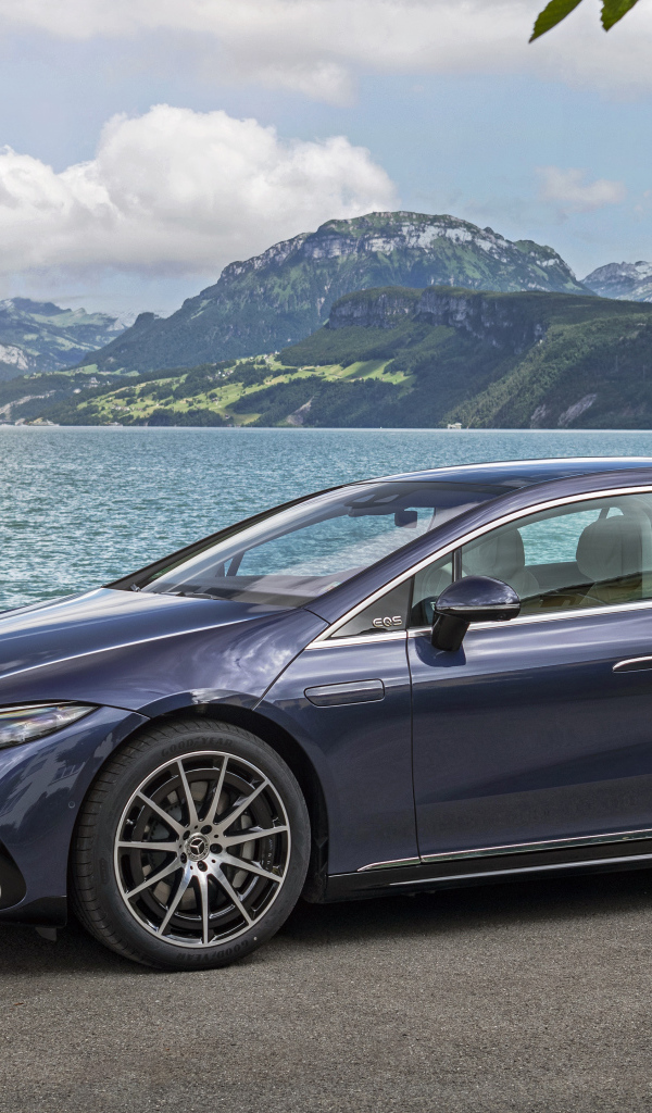 Автомобиль Mercedes-Benz EQS 450+ AMG Line 2021 года в Норвегии