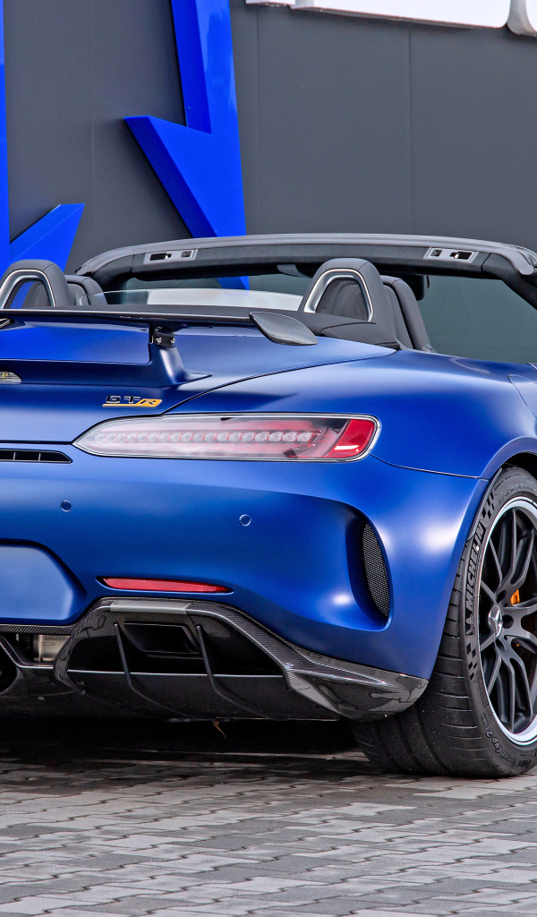 Синий мерседес Posaidon RS 830+ Roadster 2021 года 