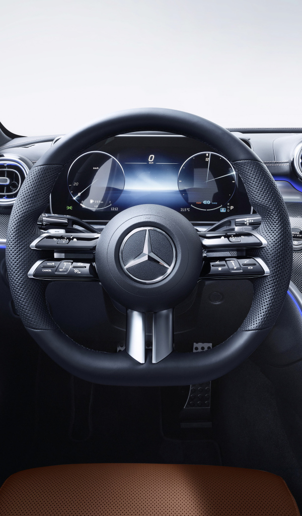 Салон автомобиля Mercedes-Benz C 300 AMG Line 2021 года