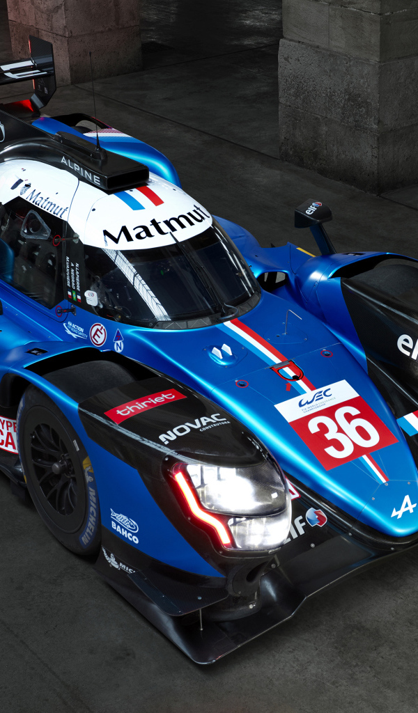 Гоночный спорткар Alpine A480 2021 года