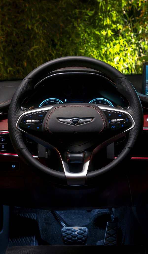 Салон автомобиля Genesis GV70 3.5T AWD, 2022 года