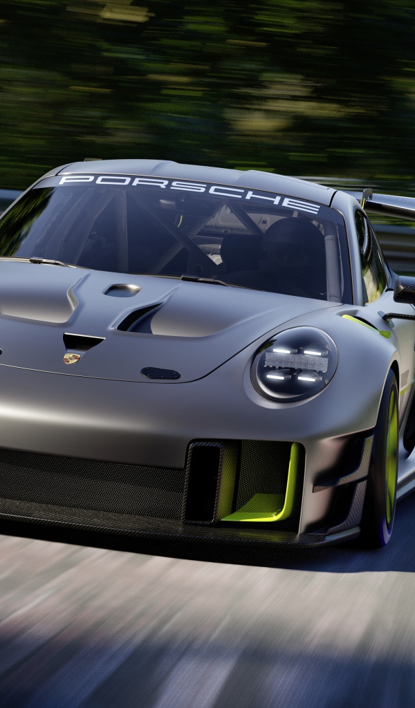 Гоночный автомобиль Porsche 911 GT2 RS Clubsport 25,  2022 года