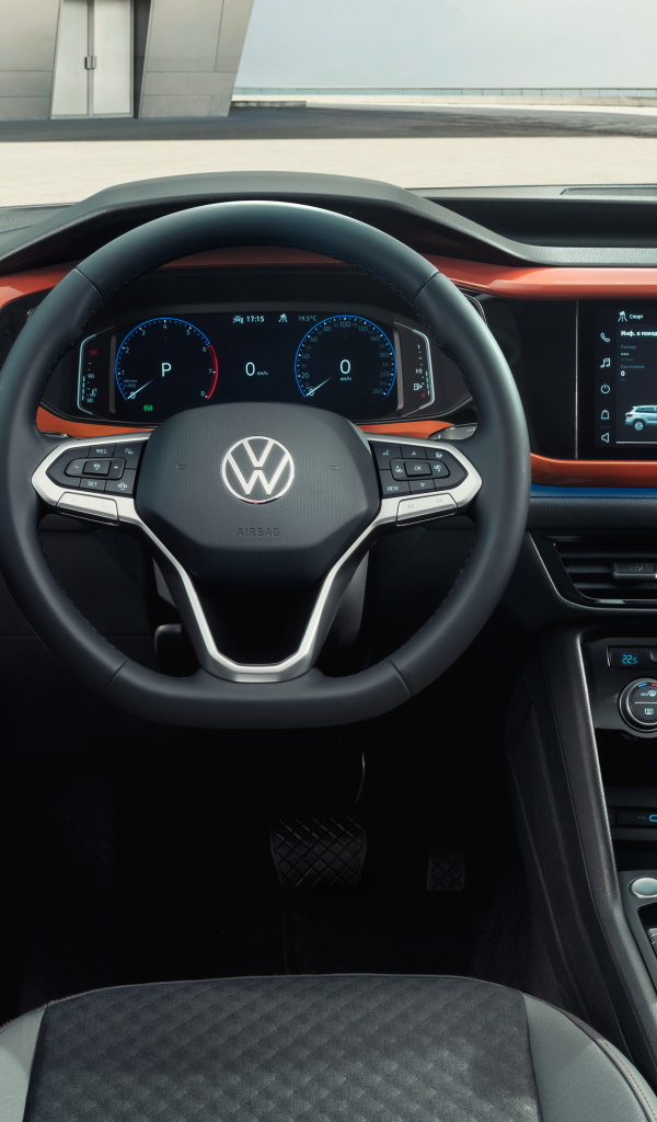 Кожаный салон автомобиля Volkswagen Taos 4MOTION 2021 года