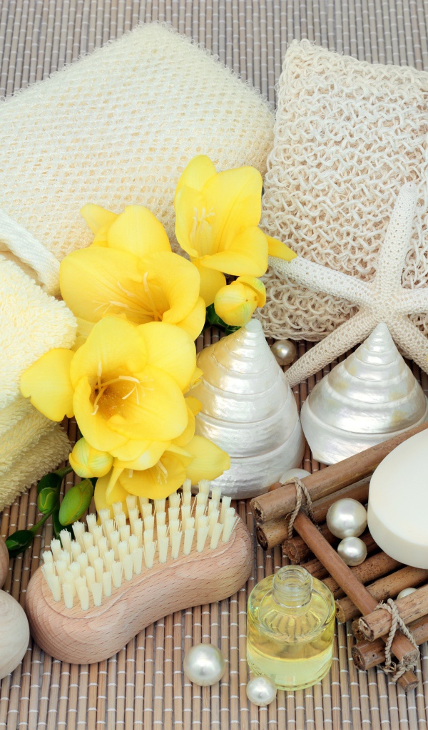 Большой набор средств для СПА процедур