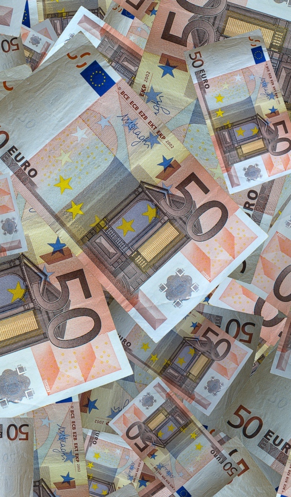 Много купюр пятьдесят евро