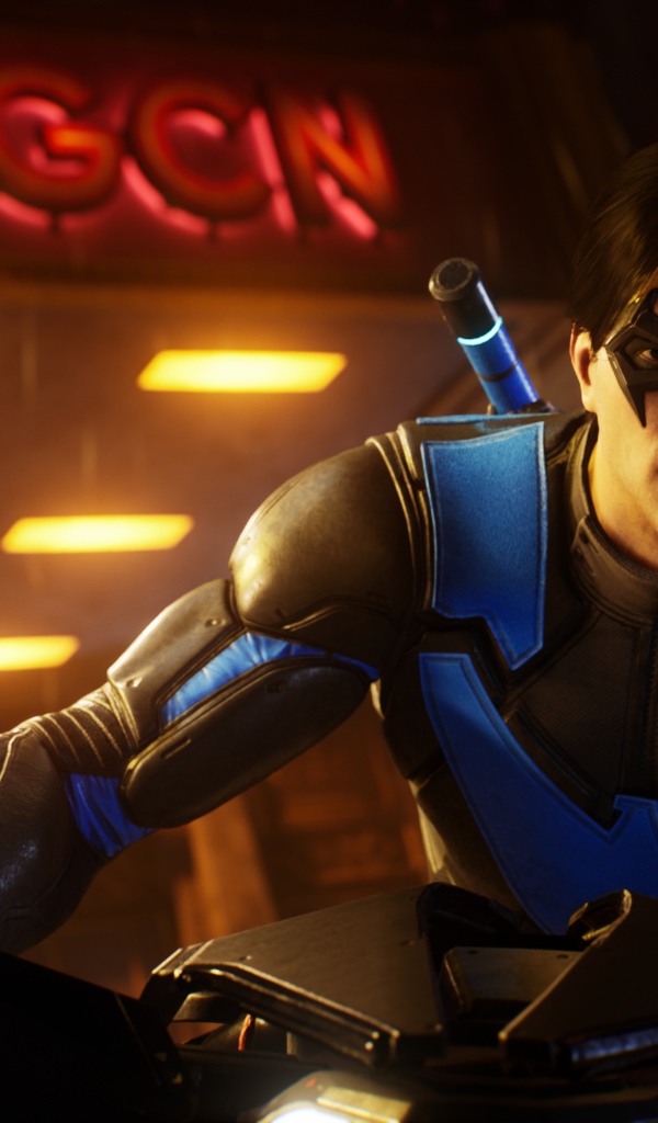 Найтвинг персонаж новой компьютерной игры Gotham Knights, 2021