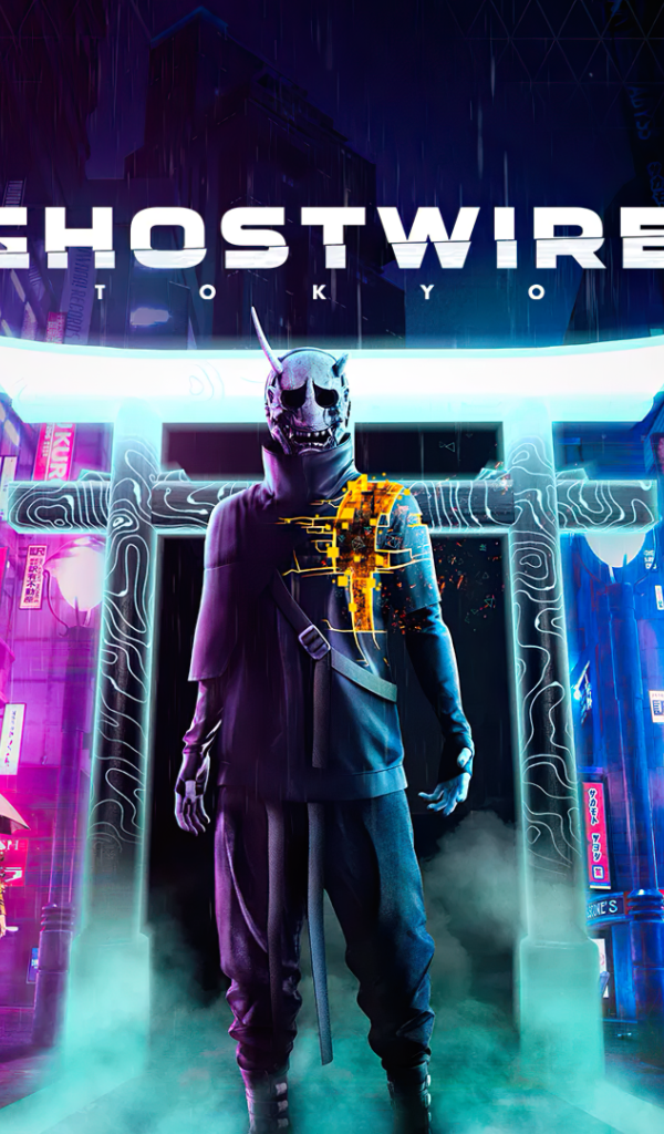 Постер компьютерной игры GhostWire: Tokyo, 2021