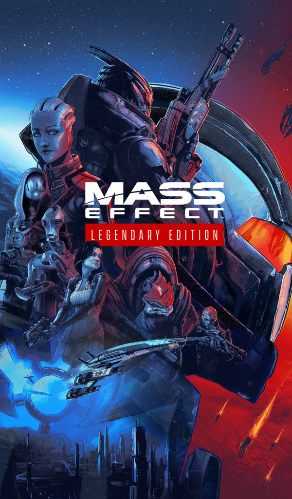 Постер компьютерной игры Mass Effect Legendary Edition, 2021
