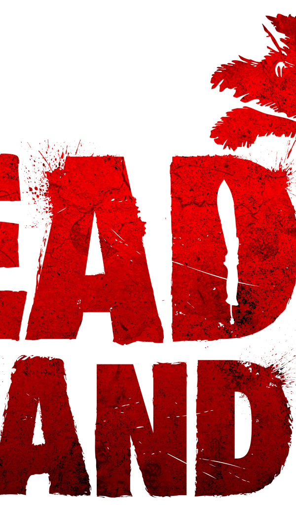 Постер компьютерной игры  Dead Island 2 на белом фоне