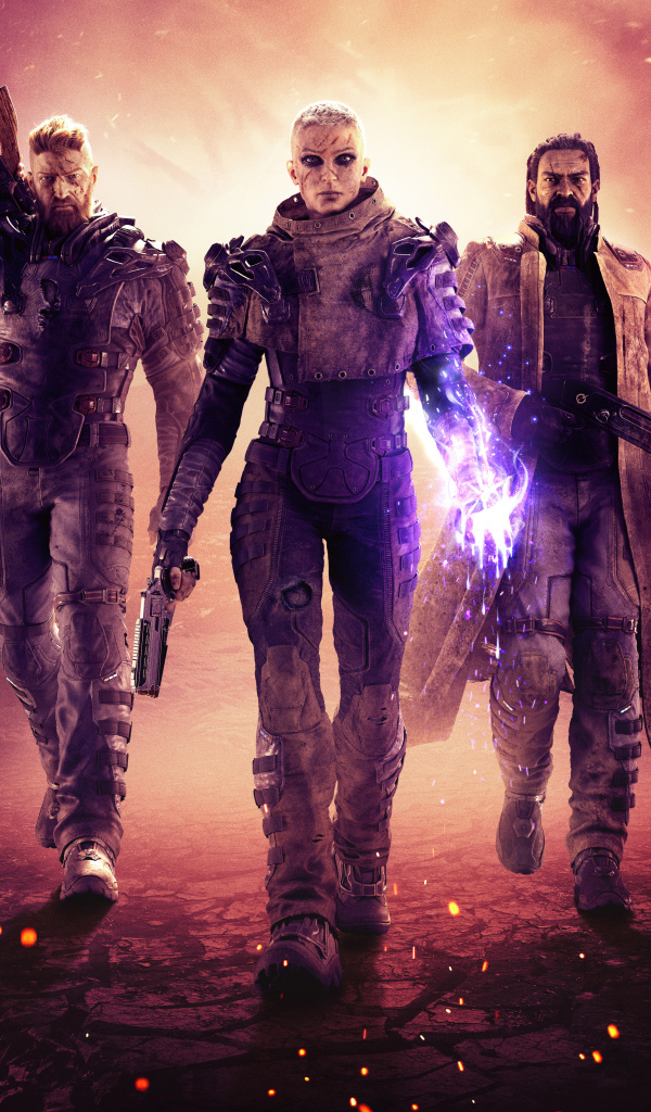 Супергерои новой игры  Outriders для PlayStation