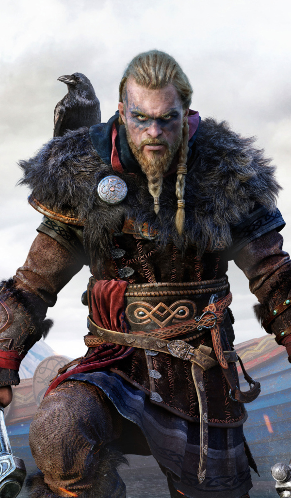 Викинг из компьютерной игры Assassin’s Creed Valhalla