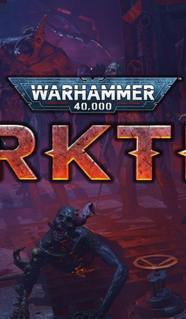 Warhammer 40,000 game poster. Darktide, 2021