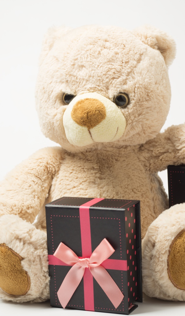 Плюшевый медведь и подарки на 8 марта для любимой
