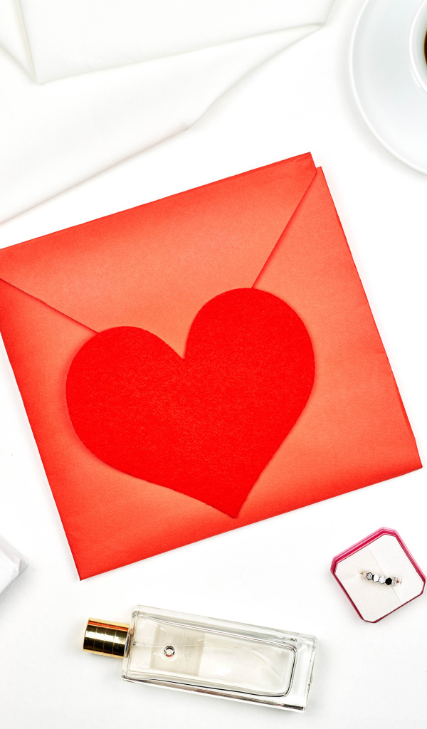 Письмо и подарки для девушки на день влюбленных