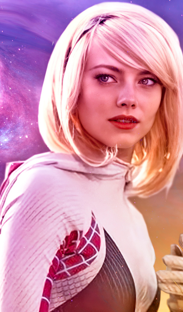 Актриса Эмма Стоун в новом фильме Человек-паук: Нет пути домой, 2021