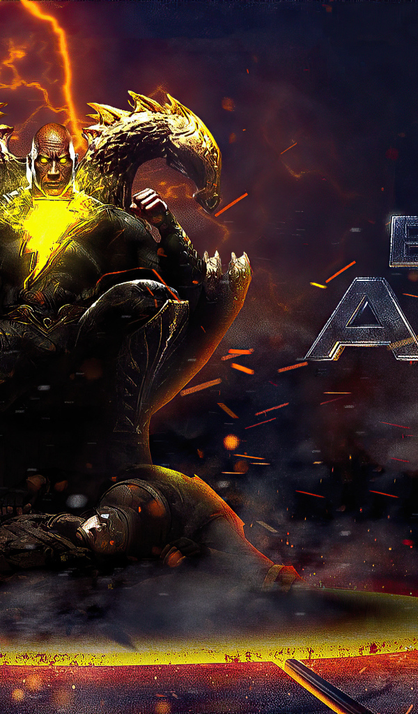 Постер фильма Черный Адам, 2022