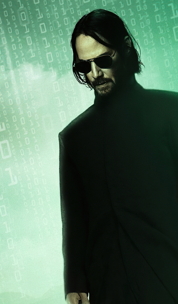 Персонаж Нео в новом фильме Матрица: Воскрешение, 2021