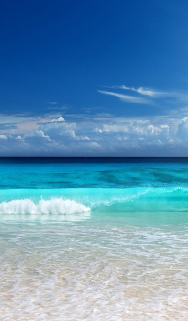 Красивый вид на морской горизонт 