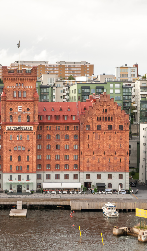 Красивый дом в городе Стокгольм, Швеция