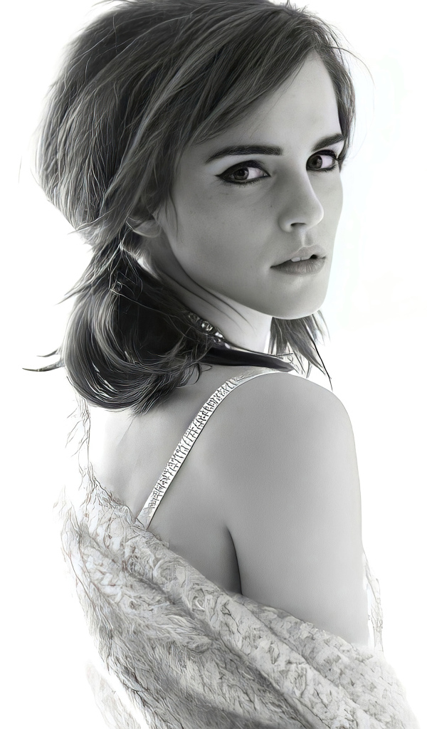 Милая настоящая девушка актриса Эмма Уотсон