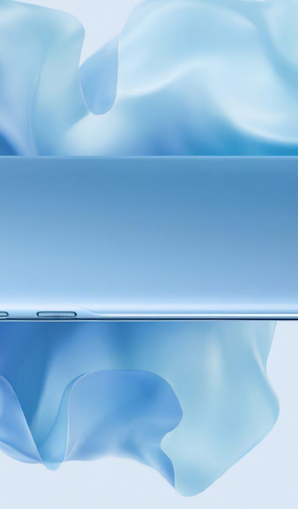 Новый смартфон Xiaomi Mi 11 на белом фоне