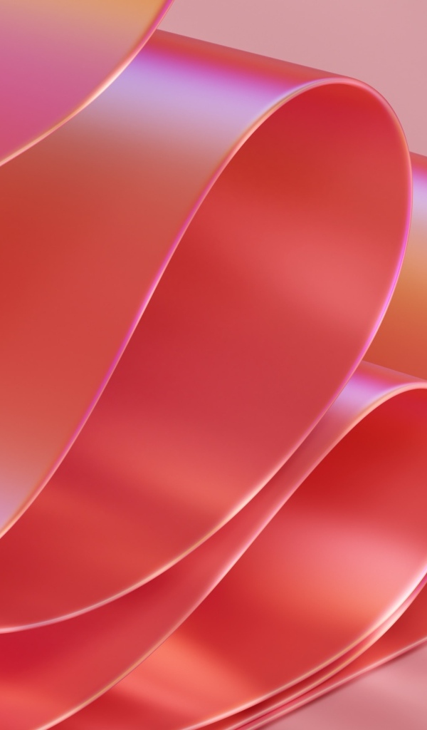 Лента 3д на розовом фоне