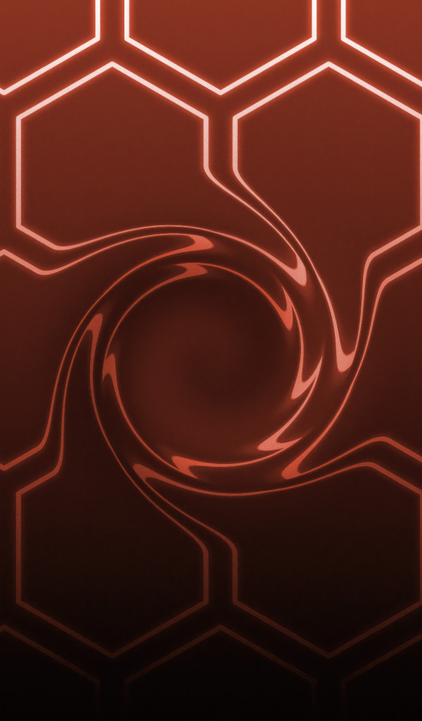 Шестиугольная сетка коричневого цвета