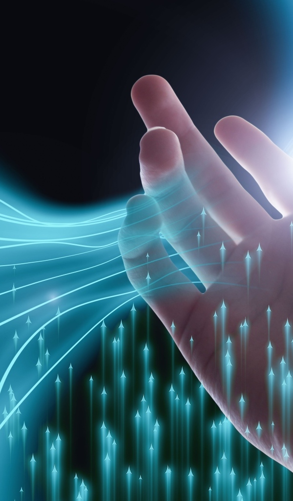 Рука ловит нейронные волны 