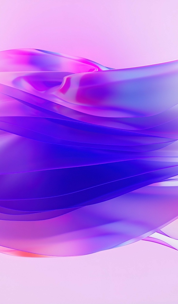 Сиреневый абстрактный узор на розовом фоне