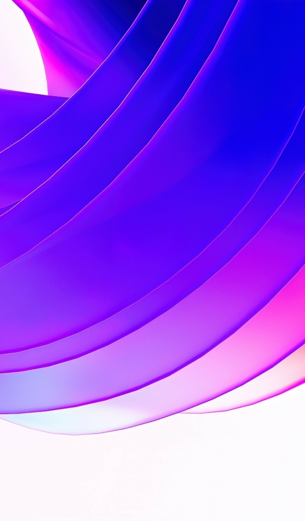 Сиреневые волны на белом фоне